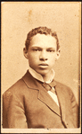 Studio portrait of a young man.