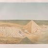 Giseh [Jîzah]: Panorama  von der zweiten Pyramide aus A.