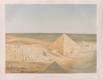 Giseh [Jîzah]: Panorama  von der zweiten Pyramide aus A.