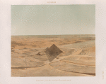 Giseh [Jîzah]: Panorama von der zweiten Pyramide aus C.
