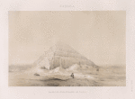 Saqara [Saqqârah]: Ansicht der Stufen-Pyramide von Nordost.