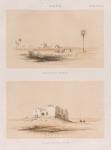 Faiûm [Fayyûm]: Baureste bei Biahmû; Tempel von Kasr Kerûn [Qasr Qarun].