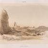 Faiûm [Fayyûm]: Ansicht von Diméh [Dîmay].
