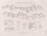 Grundriss der Gräberreiche bei Sauiet el Meitin [Zâwiyat al-Amwât Site].