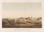 Ansicht der Ruinen des östlichen Theben [Thebes].  [Blatt A]