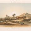 Theben [Thebes]. Memnonia: Ansicht des Tempels Sethos I [Seti I] bei Qurnah [Qurna].
