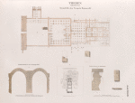Theben [Thebes]. Memnonia [Ramesseum]: Grundriss des Tempels Ramses II.