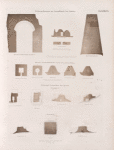 Theben [Thebes]. Memnonia]: Nilziegelbauten im Asasifthale bei Qurna.