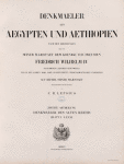 Title page Zweite Abtheilung: Denkmaeler des Alten Reichs.  Blatt 1-81.