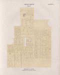 Dynastie IV. Pyramiden von Abusir [Abû Sîr Site], Grab 6. [Grabkammer No.1 im K.  Museum zu Berlin.]