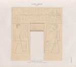 Dynastie IV. Pyramiden von Giseh [Jîzah], Grab 24. [ Grabkammer No. 2 im K. Museum zu Berlin.]