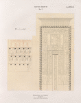 Dynastie V. Pyramiden von Saqara [.Saqqârah], Grab 17. [Grabkammer No.3 im K. Museum zu Berlin.]