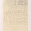 Dynastie V. Pyramiden von Saqara [.Saqqârah], Grab 17. [Grabkammer No.3 im K. Museum zu Berlin.]