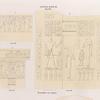 Altes Reich. Dynastie IV. ff.  Pyramiden von Saqara [.Saqqârah]:  a.  Grab 22.;  b. Grab 20. ; c. Grab 14.