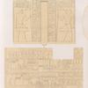Altes Reich. Dynastie IV. ff.  Pyramiden von Saqara [.Saqqârah]:  a.  Grab 22.;  b. Grab 31.