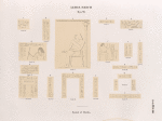 Altes Reich. Dynastie VI.  Sauiet el Meitin [Zâwiyat al-Amwât Site]:  a. Grab 9.;  b. c. Grab 3.;  d. Grab 4.;  e - g  Grab 5.;  h. Grab 6.;  i. Grab 7.;  k. Grab 8.; l - n Grab 9.;  o. p. Grab 10.;  q. Grab 11.; r. Grab 12.