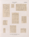 Altes Reich. Dynastie XII.  Felseninschriften:  a. b. von Sarbut el Châdem;  c - i  von Wadi Maghâra.