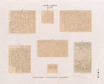 Altes Reich. Dynastie XII.  Felseninschriften: a - f  von Hamamât [Wadi Hammamat]; g.  von Kubân.