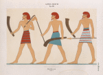 Altes Reich. Dynastie XII.  Benihassan [Banî .Hasan Site]: Grab 1.