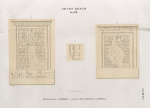 Neues Reich. [Dyn. XVII.] a. b. Felsentafeln von Maâsara; c. aus den Alabasterbrüchen von El Bosra.