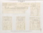 Neues Reich. Dynastie XVII. Theben [Thebes]: a. Asasif Tempel [jetzt im K. Museum zu Berlin]; b - e kleinerer Tempel in Medînet Hâbu.
