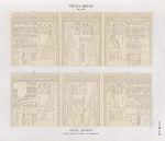 Neues Reich. Dynastie XVII. Westl. Theben [Western Thebes]. Asasif - Tempel, Nischen in Hauptsaale.