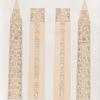 Neues Reich. Dynastie XVII. Theben [Thebes]. Karnak, Obelisk B.