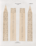 Neues Reich. Dynastie XVII. Theben [ Thebes]. Karnak, Obelisk B.