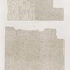 Neues Reich. Dynastie  XVIII.  Theben [Thebes]. Karnak. Inschriften vor der Cella des Philippus.