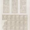 Neues Reich. Dynastie  XVIII.  Theben [Thebes]. Grosser Tempel von Karnak. Nebenräume der hinteren Säulenhalle.