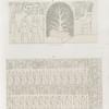 Neues Reich. Dynastie  XVIII.  Theben [Thebes]. Medînet Hâbu. Tempel Tuthmosis III. Vordere Cella.