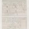 Neues Reich. Dynastie  XVIII.  Tempel von Semneh [Semna]:  Innere Ostwand.