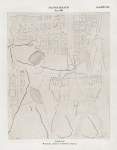 Neues Reich. Dynastie  XVIII.  Theben [Thebes]. Karnak, dritter südlicher Pylon.