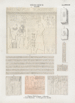 Neues Reich. Dynastie  XVIII.  a - c  Theben [Thebes].  Abd el Qurna ; d. Karnak; e. Insel Konosso; f - i  Tempel von Amada.
