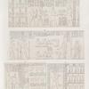 Neues Reich. Dynastie  XVIII. Theben [Thebes]. Tempel von  Luqsor [Luxor]: Kammer C'.