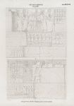 Neues Reich. Dynastie  XVIII.  Tempel von Soleb. Eingang zum zweiten Hofe.