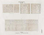 Neues Reich. Dynastie  XVIII.  Soleb: a. Thürpfosten; b - d  Säuleninschriften.