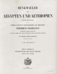 Title page Dritte Abtheilung: Denkmaeler des Neuen Reichs, Blatt 91-172.