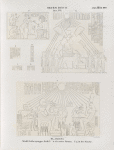 Neues Reich. Dynastie XVIII.  El Amarna [Tell el-Amarna]. Nördliche Gräbergruppe,  Grab 7.: a -d  erster Raum; f. g.  In der Nische.