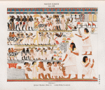 Neues Reich. Dynastie XVIII. Theben [Thebes]. Qurnet Murrâi [Blatt 3],  linke Hinterwand [d].