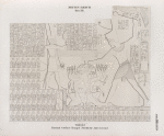 Neues Reich. Dynastie XIX.  Theben [Thebes]. Karnak. Grosser Tempel. Nördliche Aussenwand.