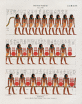 Neues Reich. Dynastie XIX.  Theben [Thebes]. Bab el Meluk [Bîbân el-Mulûk]. Grab Sethos I. [Plan No. XVII] Raum D.