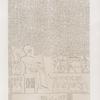 Neues Reich. Dynastie XIX. Theben [Thebes]. Memnonia [Ramesseum]. Tempel Ramses II. Erster Pylon. Westseite, Nordhälfte. Blatt A.