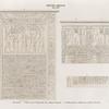 Neues Reich. Dynastie XIX.  Abusimbel [Abû Sunbul]: a. Stele an der Vorderseite des grossen Tempels;  b - d. Felsenstelen südlich vom grossen Tempel.