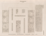 Neues Reich. Dynastie XXI. Theben [Thebes]. Karnak. Chôns-Tempel T.:  a. Raum E , Thüre nach Raum F; b. c.  Neben dieser Thüre; d-f. Raum F; g-i. Pylon.