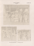 Neues Reich. Dynastie XXI. Theben [Thebes]. Karnak. Chôns-Tempel T.:  a-c. Eingang des Pylons.
