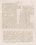 Neues Reich. Dynastie XXVI.  Pyramiden von Saqâra [Saqqârah]. Grab 24, Raum A: a. Westwand; b. Südwand; c. Raum B, Ostwand.