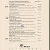 Dinner menu, Alfredo