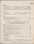Thursday dinner menu, The Waldorf-Astoria