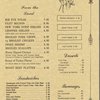 Lunch and dinner menu, J.C's